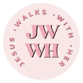 jesuswalkswithher brand logo for jesuswalkswithher.org