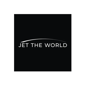 Jet the World brand logo for jettheworld.com