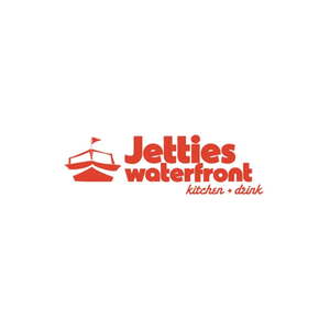 Jetties brand logo for jettiesla.com