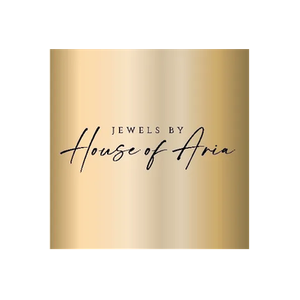 Jewels by House of Aria brand logo for jewelsbyhouseofaria.com