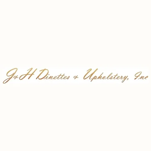 JH Dinettes brand logo for jhdinettes.com