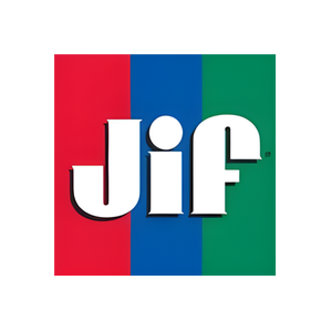 Jif brand logo for jif.com
