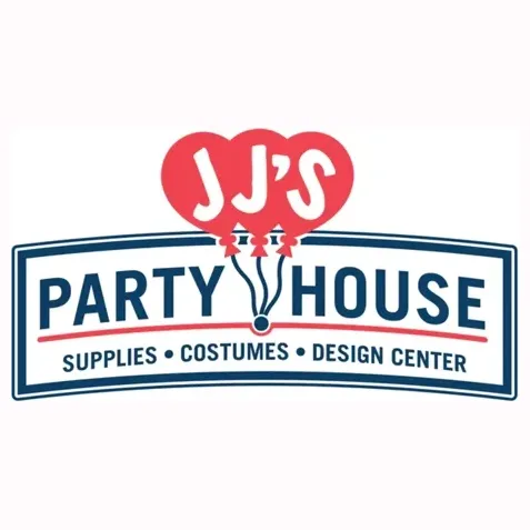JJ's Party House brand logo for jjspartyhouse.com