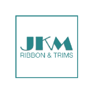 JKM Ribbon & Trim brand logo for jkmribbon.com