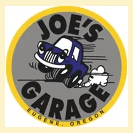 Joe's Garage brand logo for joesgarageeugene.com