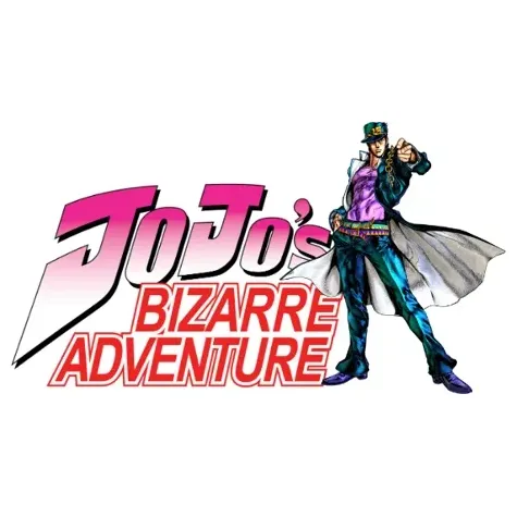 Jojo's Bizarre Adventure brand logo for jojosbizarreadventure.shop