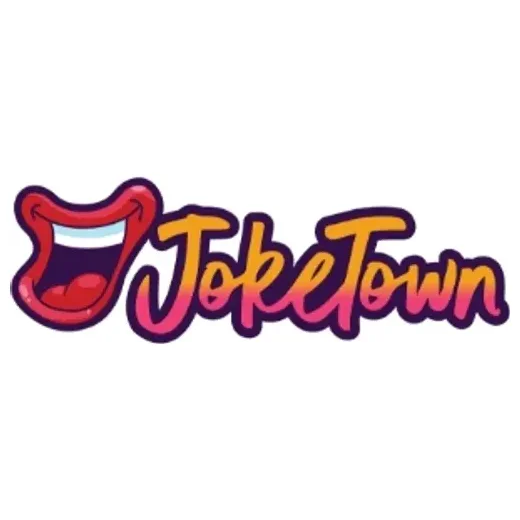 joketown brand logo for joketown.com