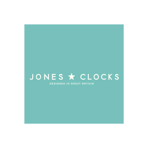 Jones Clocks brand logo for jonesclocks.com