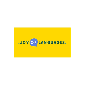 Joy of Languages brand logo for joyoflanguages.com