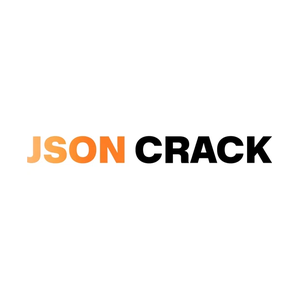 jsoncrack brand logo for jsoncrack.com