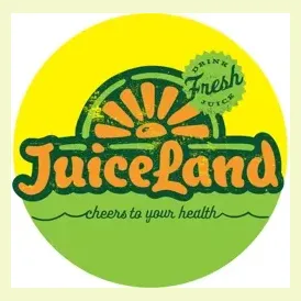 Juiceland brand logo for juiceland.com