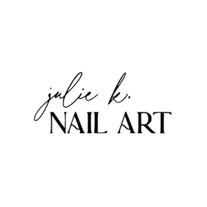 Julie K Nail Art brand logo for julieknailart.com
