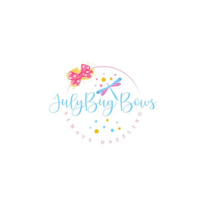 julybugbows brand logo for julybugbows.com