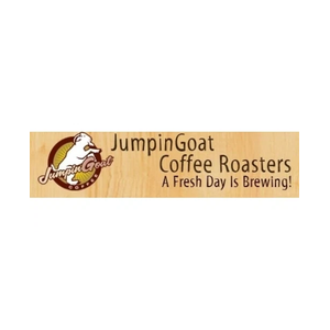 jumpingoatcoffeeroasters brand logo for jumpingoatcoffeeroasters.com