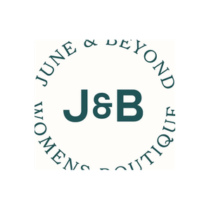 June & Beyond Boutique brand logo for juneandbeyondboutique.com
