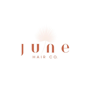 June Hair brand logo for junehair.co