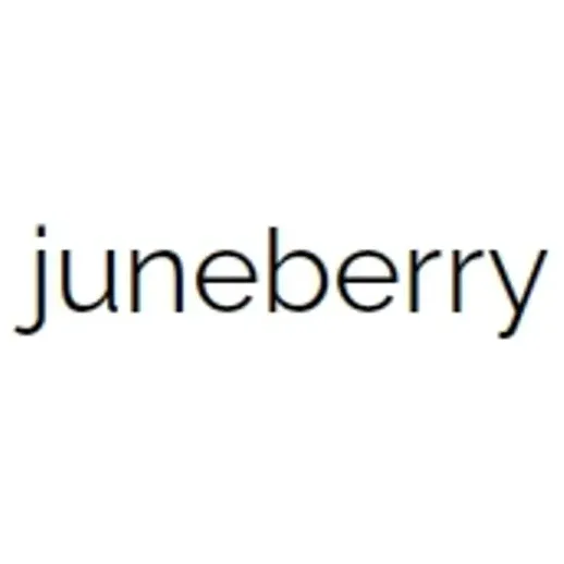 juneberryapparel brand logo for juneberryapparel.com