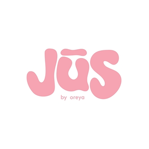 Jus by Oreya brand logo for jusbyoreya.com