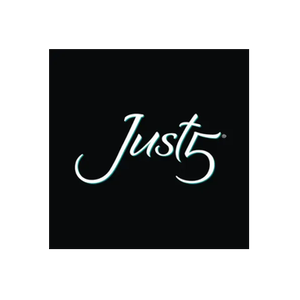 Just-5 brand logo for just-5.com