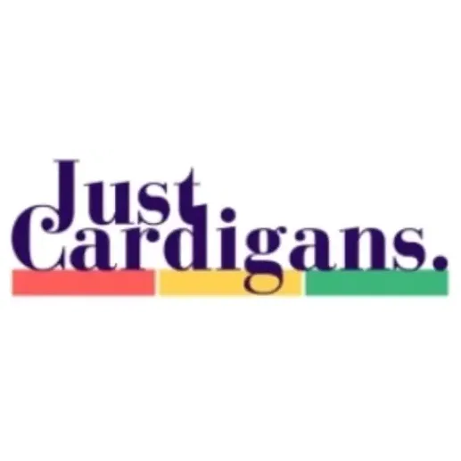 just-cardigans brand logo for just-cardigans.com