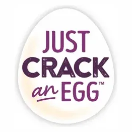 Just Crack an Egg brand logo for justcrackanegg.net