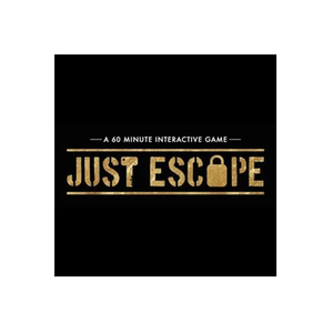 Just Escape brand logo for justescapeli.com