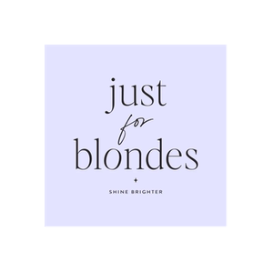 Just For Blondes brand logo for justforblondes.com.au