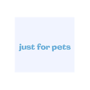 Just for Pets brand logo for justforpets.co.uk