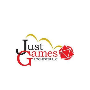 Just Games brand logo for justgamesrochester.com