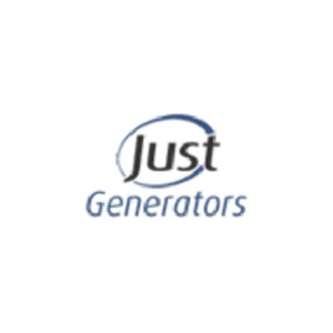 Just Generators brand logo for justgenerators.co.uk