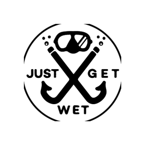 Just Get Wet brand logo for justgetwet.com