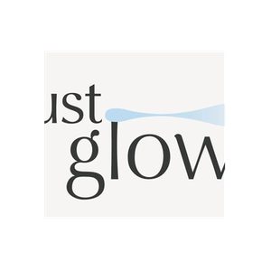 Just Glow brand logo for just-glow.com