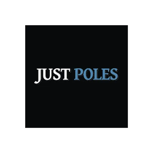 Just Poles brand logo for justpoles.com