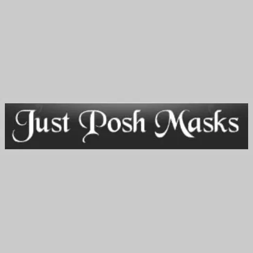 Just Posh Masks brand logo for justposhmasks.com