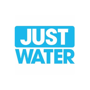 JUST Water brand logo for justwater.com