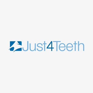 just4teeth brand logo for just4teeth.com