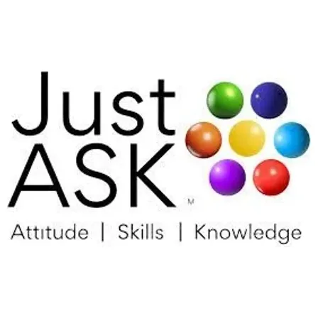 justaskpublications brand logo for justaskpublications.com