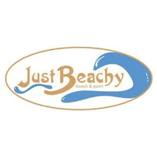 justbeachyswimwear brand logo for justbeachyswimwear.com