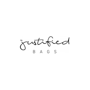 Justified Bags brand logo for justifiedbags.com