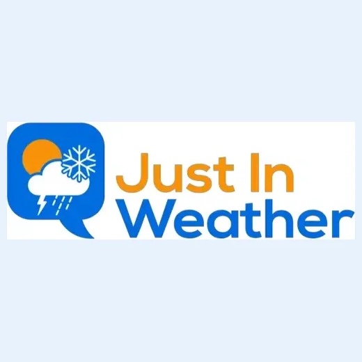 justinweather brand logo for justinweather.com