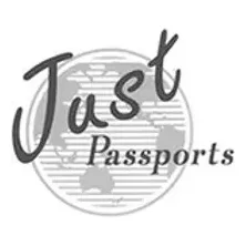 justpassports brand logo for justpassports.com