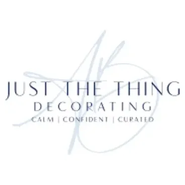 justthethingdecorating brand logo for justthethingdecorating.com