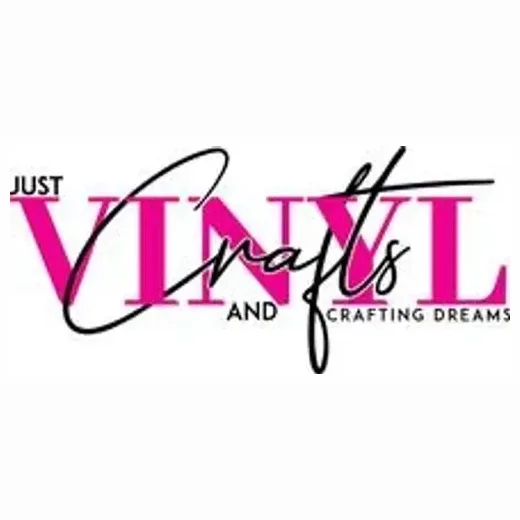 justvinylandcrafts brand logo for justvinylandcrafts.com