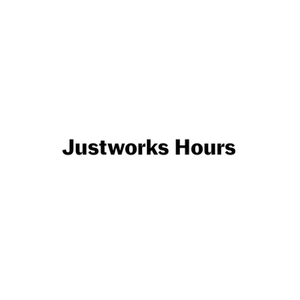 Justworks Hours brand logo for justworkshours.com