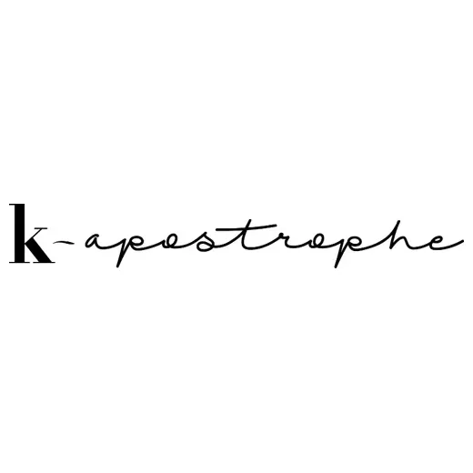 k-apostrophe brand logo for k-apostrophe.com