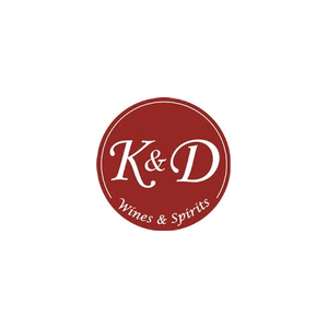K&D Wines & Spirits brand logo for kdwine.com