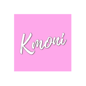 K'moni Cosmetics brand logo for kmonicosmetics.com