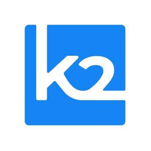 K2View brand logo for k2view.com