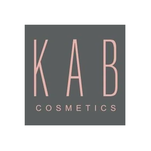 KAB Cosmetics brand logo for kabcosmetics.com