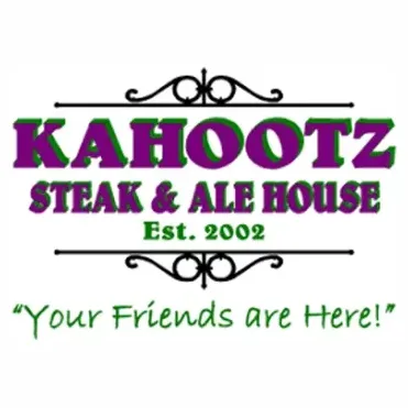 Kahootz Steak & Alehouse brand logo for kahootzsteak.com